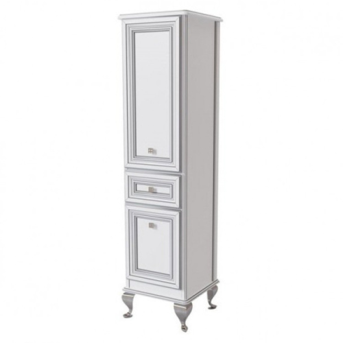 Шкаф-пенал напольный Caprigo Fresco 40 см Bianco - фото 1