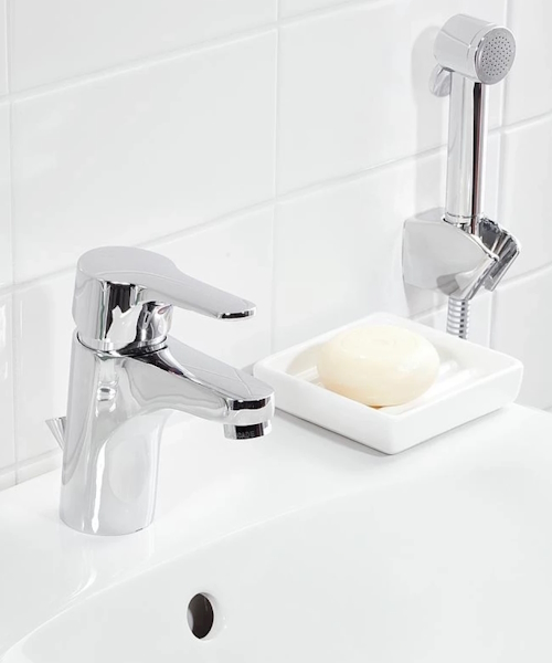 Смеситель для раковины с гигиеническим душем Gustavsberg Nautic GB41214147 - фото 2