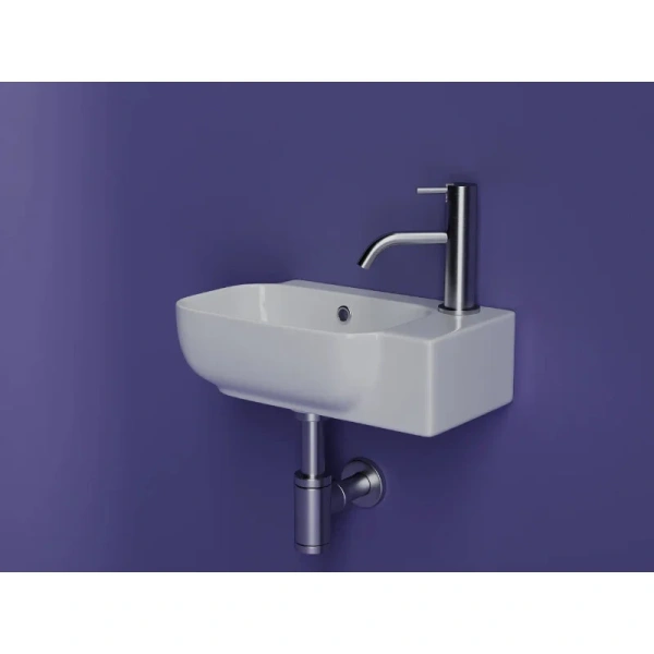 Раковина Ceramica Nova Element 40 см чаша слева белая, 40 см - фото 6