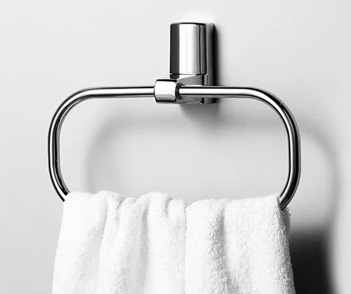 Полотенцедержатель WasserKRAFT Leine K-5060 кольцо - фото 3