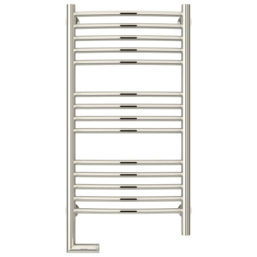 Полотенцесушитель электрический левый, цвет без покрытия перемычка выгнутая Сунержа Богема 2.0 800х400, по запросу - фото 2