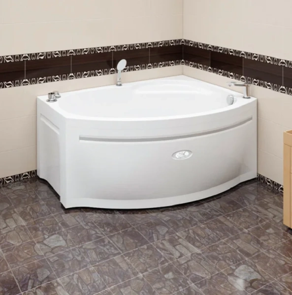 Акриловая ванна Радомир Монти 2-01-0-1-1-213/2-01-0-2-1-213, 150 х 105 см, L/R, с каркасом, белая, угловые, приставные, встраиваемые - фото 6