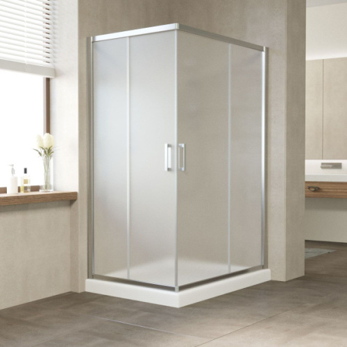 Душевой уголок стекло сатин Vegas-glass ZA-F 120х90 10, прямоугольные - фото 2