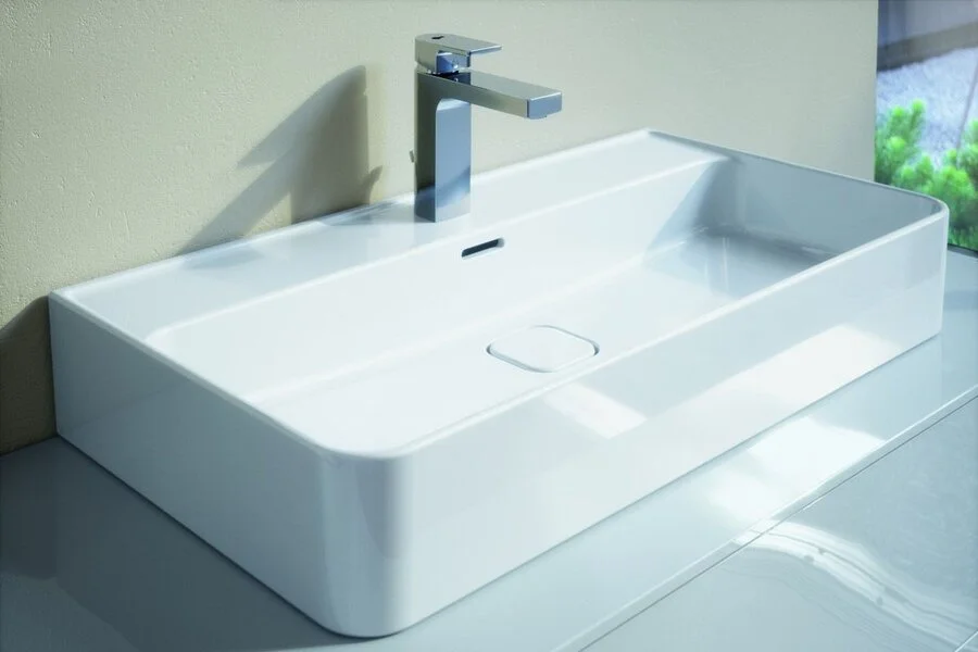 Раковина Ideal Standard Strada II 80 см с отверстием под смеситель, с переливом, прямоугольной формы - фото 5