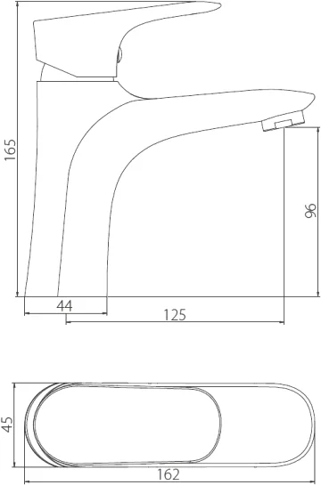 Смеситель для раковины RedBlu by Damixa Palace Grand 460210000 - фото 4