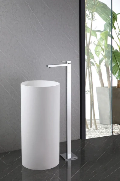 Смеситель для раковины Abber Daheim хром, для раковины - фото 2