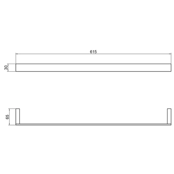 Полотенцедержатель Timo Petruma золото матовое - фото 3