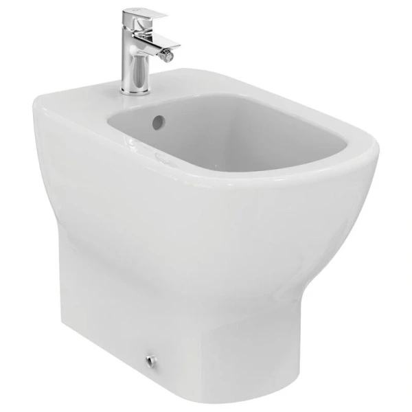 Биде напольное Ideal Standard Tesi белое - фото 3