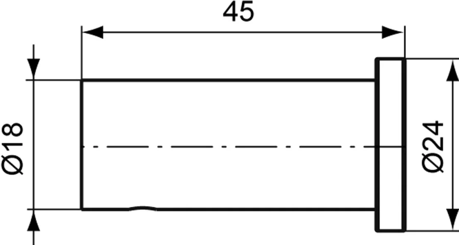 Крючок для ванной Ideal Standard Connect хром - фото 2