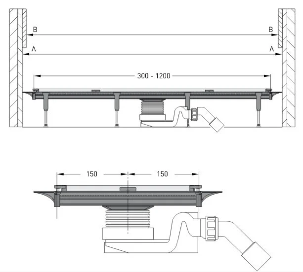 Дизайн-планка для душевого лотка, цвет хром, Viega Advantix Vario, в наличии - фото 2