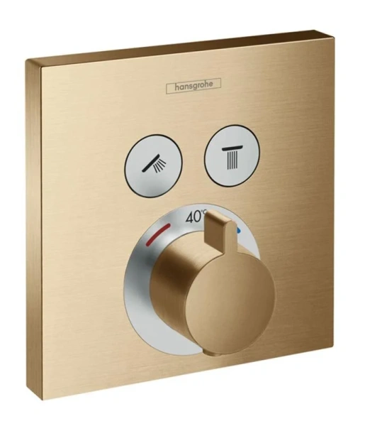 Смеситель для душа Hansgrohe Shower Select шлифованная бронза - фото 1