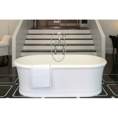 Ванна из искусственного камня White Tec Devon & Devon Celine 177х89 см белая, по запросу - фото 8