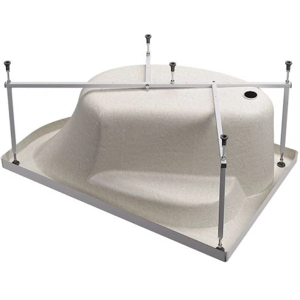 Ванна акриловая Timo Iva 150x95 см левосторонняя, угловые, приставные - фото 6