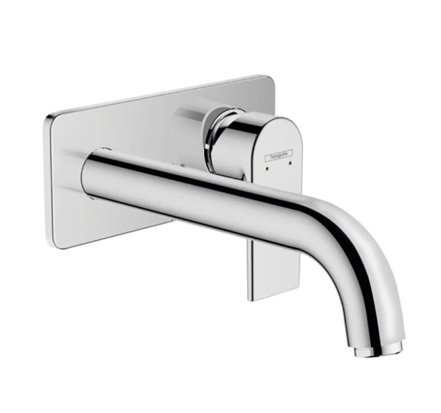 Смеситель для раковины Hansgrohe Vernis Shape 71578 настенный - фото 1