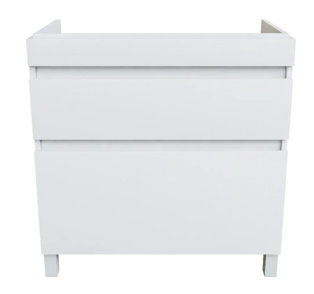 Тумба под раковину напольная IDDIS Zodiac 80 см белая - фото 4