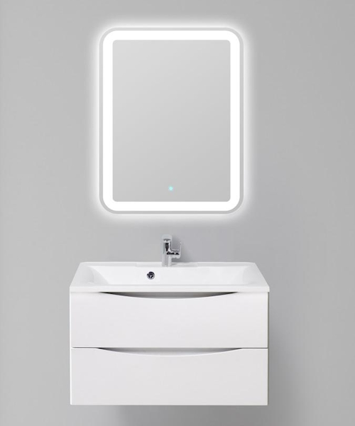 Тумба под раковину подвесная BelBagno Marino 100 см bianco opaco - фото 2