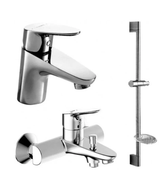 Комплект для ванной комнаты Bravat Drop F00308C - фото 1