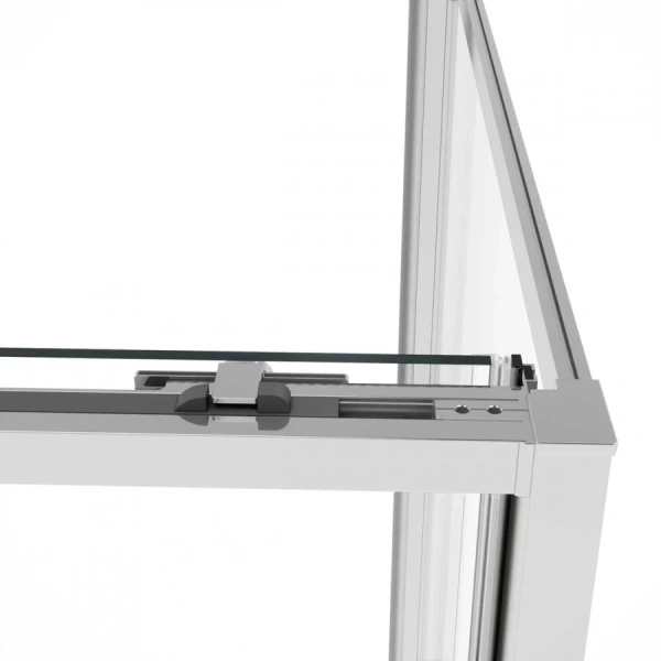 Душевой уголок Vincea Slim Soft 130х100 см профиль хром, в наличии - фото 9