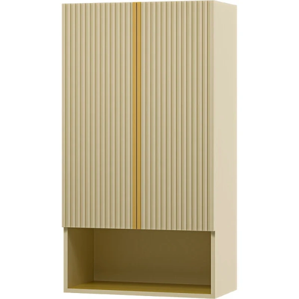 Шкаф подвесной Brevita Vega 60 см кремовый - фото 4