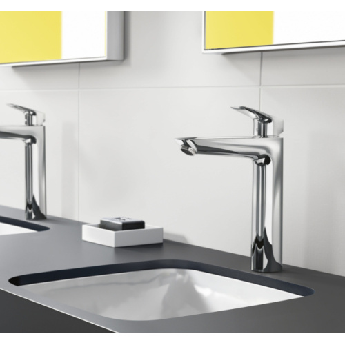 Смеситель для раковины Hansgrohe Logis однорычажный, однорычажные, двухрычажные - фото 8