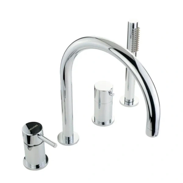 Смеситель для ванны Migliore Fortis хром, на борт ванны - фото 6