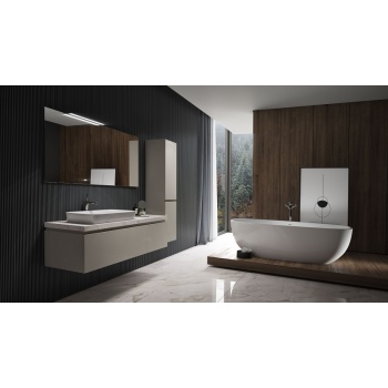 Мебель для ванной подвесная, Verona Ampio 90 AM102.90.60 - фото 1