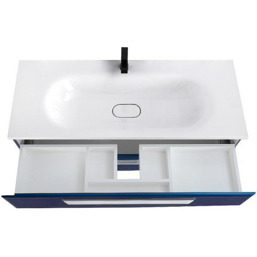 Тумба под раковину подвесная Cezares Eco 120 см sapfiro, 120 см - фото 6