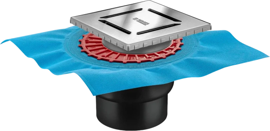 Душевой трап BERGES ZENTRUM Norma 15 см хром - фото 1