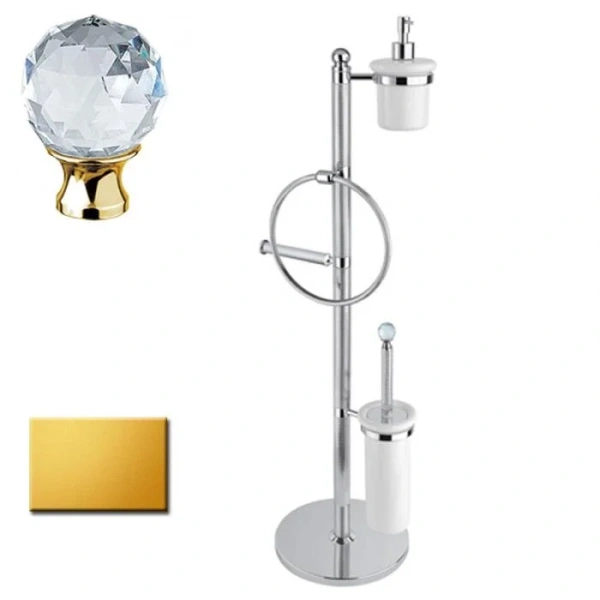 Стойка для ванной Cezares Olimp-WBD фурнитура Swarovski