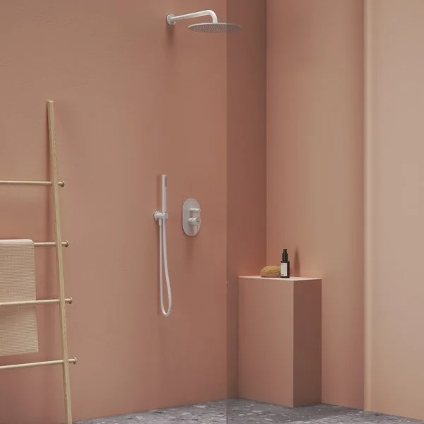 Верхний душ Ravak белый матовый, белые - фото 3