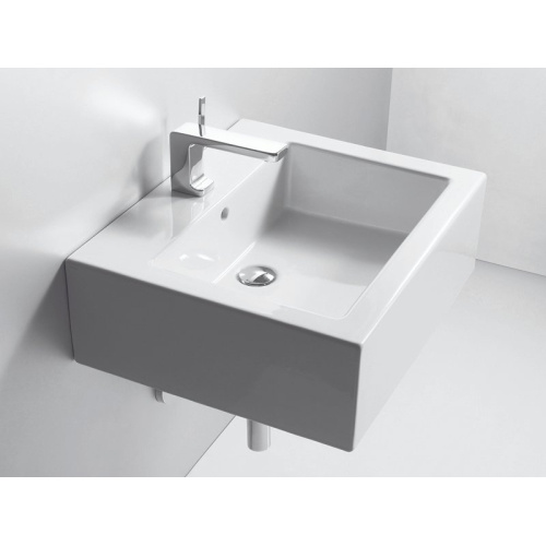 Раковина, цвет белый, Simas Frozen FZ 10 BI, подвесные, накладные (на столешницу) - фото 2