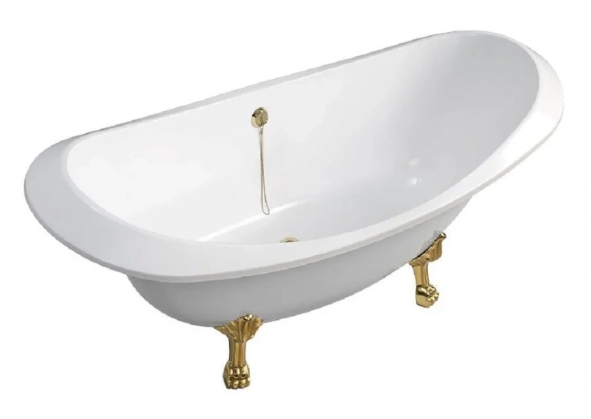 Ванна из искусственного камня Belux Ромео ВР-1750, 4810924268259, 175 x 75 см, белый - фото 4