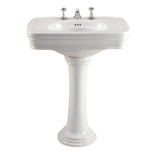 Раковина 70х56см, смеситель на 3 отверстия, Devon&Devon Rose, подвесные - фото 2