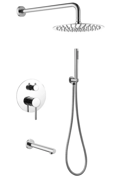 Душевой комплект Abber Emotion AF8817 с изливом - фото 1