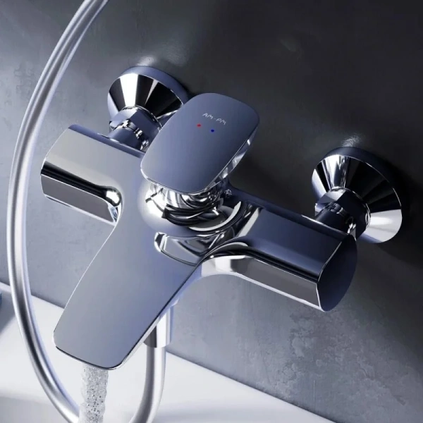 Смеситель для ванны AM.PM Spirit 2.0 хром, настенные - фото 5