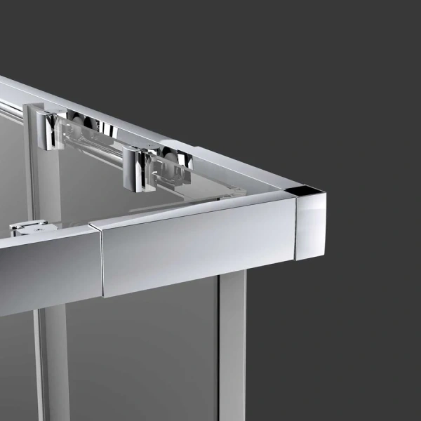 Душевой уголок Vincea Rapid 100x100 см стекло текстурное, стеклянные, угловые, без поддона - фото 6