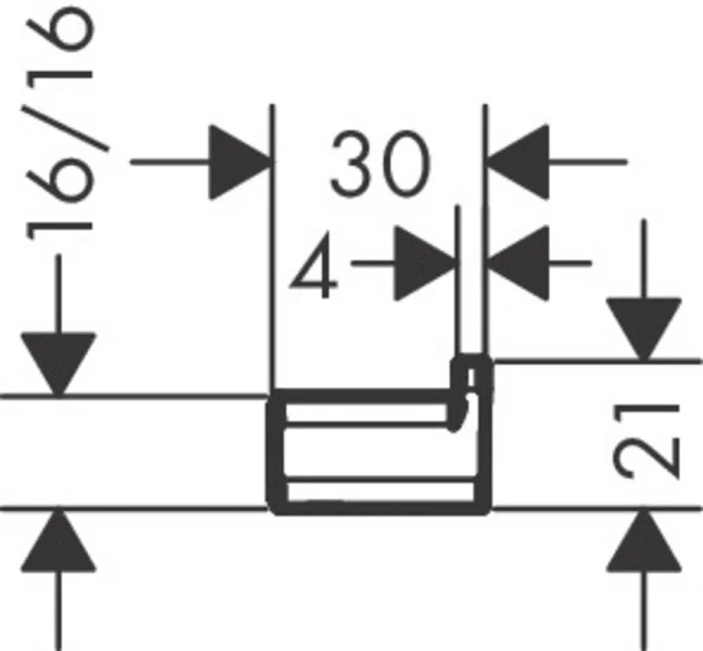 Крючок для ванной Hansgrohe AddStoris белый матовый, современные, hi-tech - фото 2