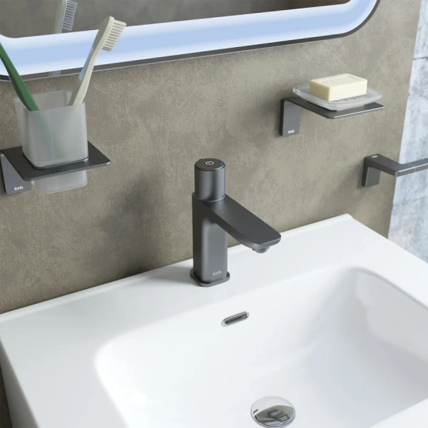 Смеситель для раковины IDDIS Slide с управлением Push Control, на раковину - фото 6