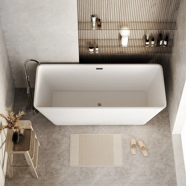 Ванна акриловая Grossman Cristal, GR-27021, 170 x 75 см, отдельностоящая, белая - фото 4