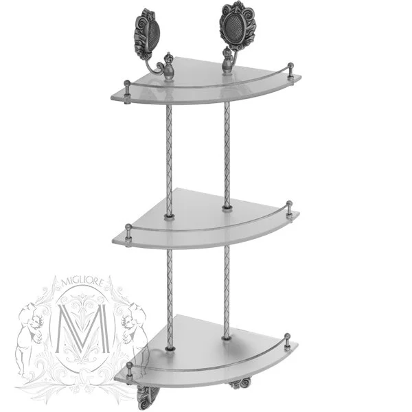 Полочка для ванной Migliore Cleopatra 166 тройная