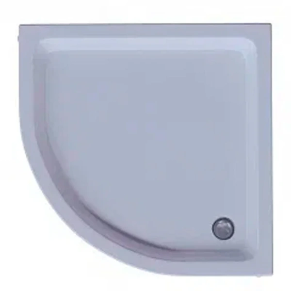 Душевой поддон Акватек 80x80 см полукруглый - фото 1