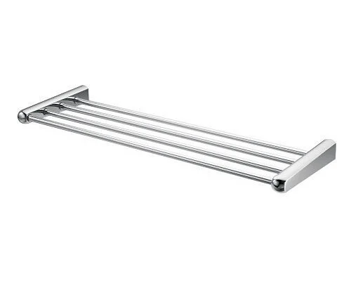 Полочка для ванной WasserKRAFT Berkel хром - фото 1