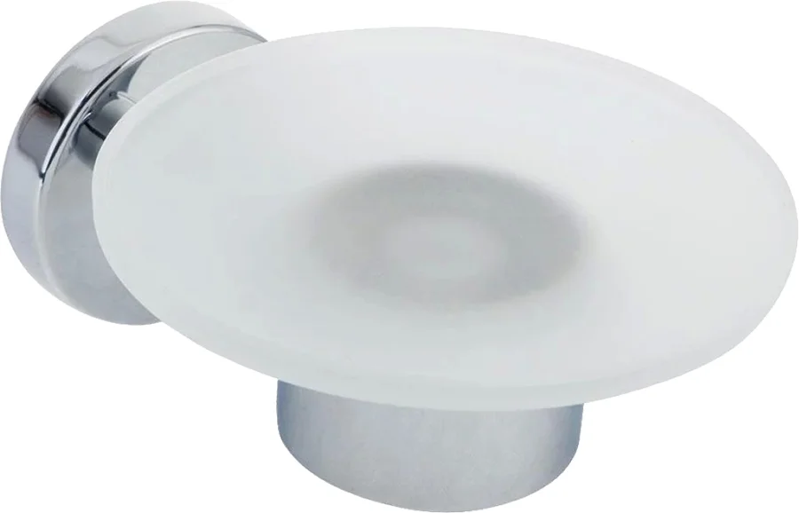 Мыльница Hansgrohe Logis настенная, металлические, стеклянные - фото 4