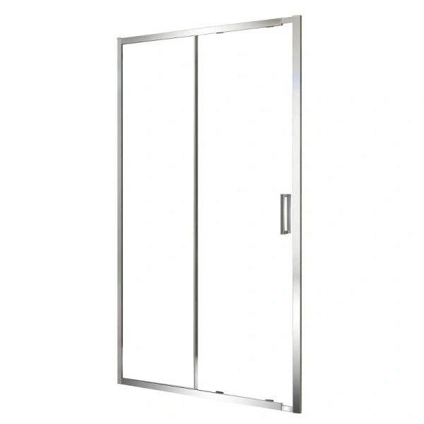 Душевой уголок Black&White Stellar Wind 7151400 + 720100S 140x100 см профиль хром