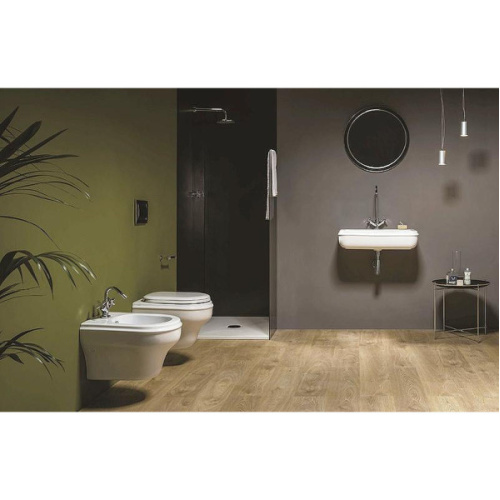 Унитаз подвесной Azzurra Charme CHA 100 SOSK, CHA 100N SOSK, сиденье с микролифтом , с антивсплеском - фото 5