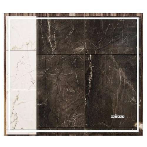 Зеркало с подсветкой Velvex Klaufs 80 см с сенсорным управлением - фото 5