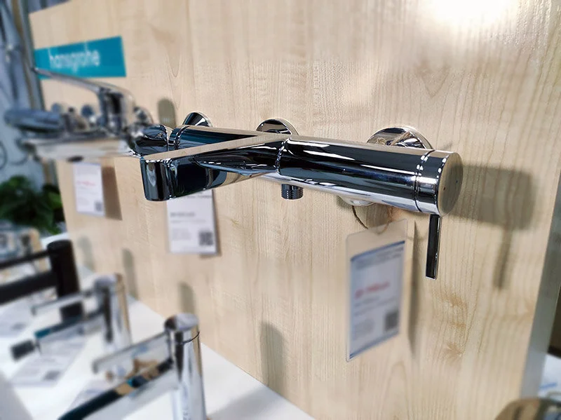 Смеситель для ванны Hansgrohe Finoris настенный - фото 4