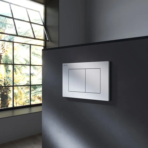 Клавиша смыва Am.Pm PrimeFit S белая глянцевая, механические - фото 6