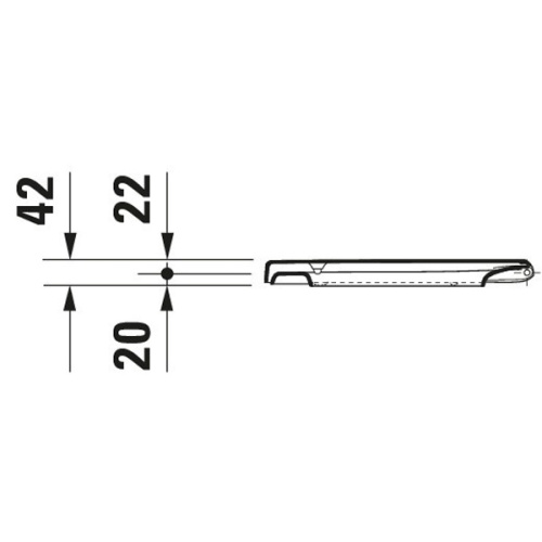 Крышка-сидение Duravit Starck 2 белая - фото 4