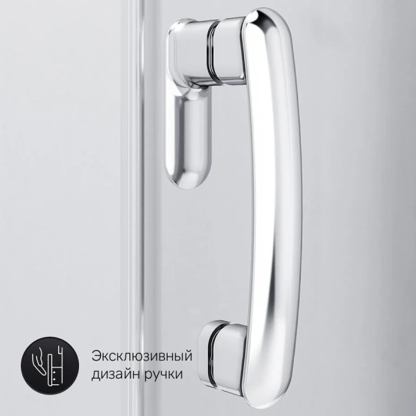 Душевой уголок Am.Pm Like 90x90 см стекло прозрачное, со средним поддоном - фото 9